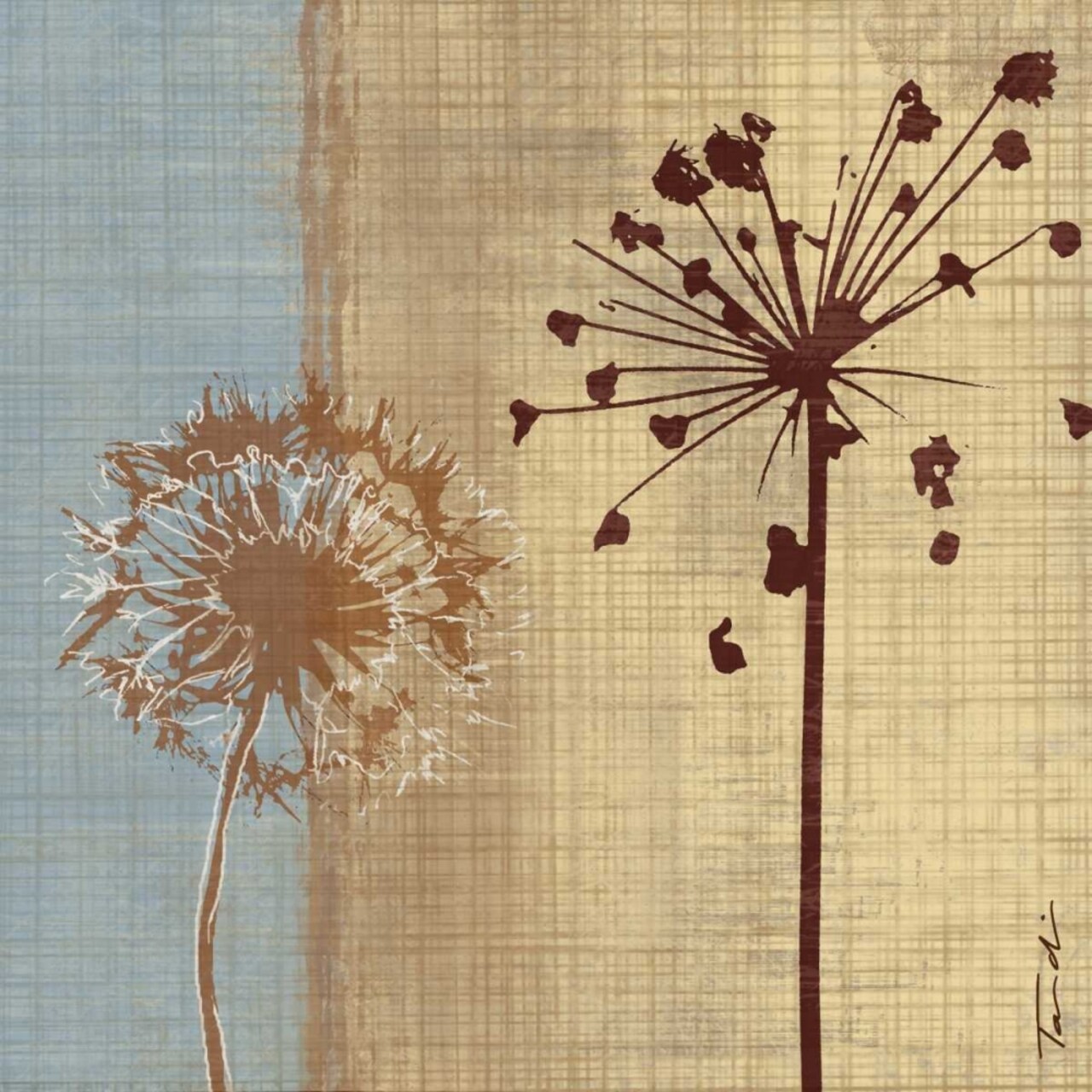 Silhouette in the Breeze Poster Print by Tandi Venter - Item # VARPDX12877A